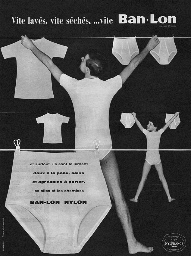 Publicit� Ban-Lon 1958