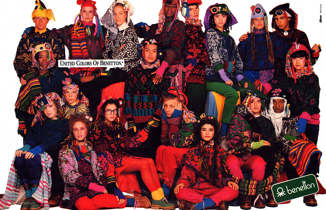 Publicit� Benetton 1985