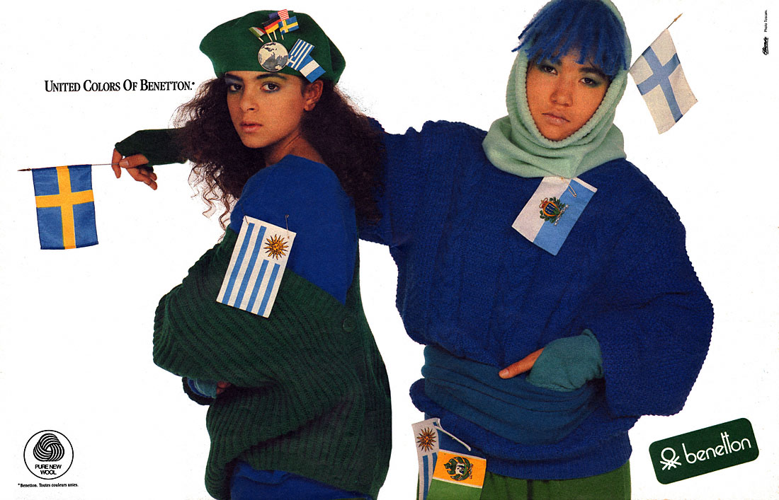 Publicit� Benetton 1985