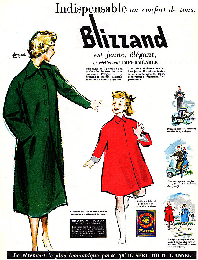 Publicit� Blizzand 1955