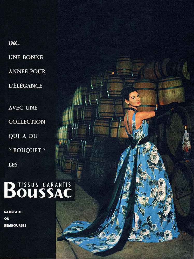 Publicit� Boussac 1960