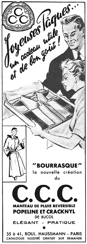 Publicit� C.C.C. 1952