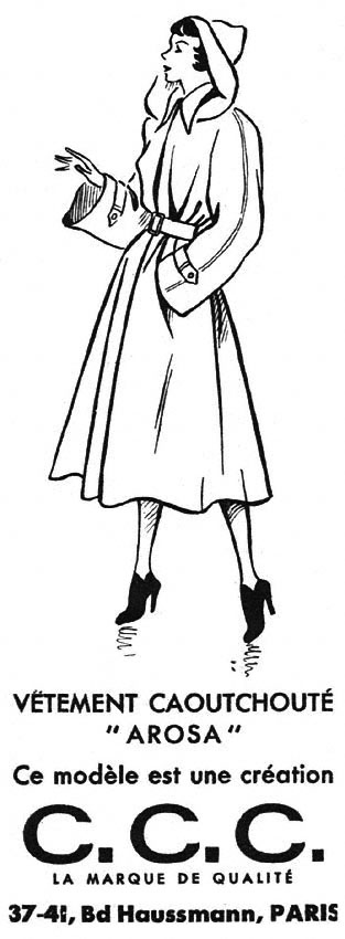 Publicit� C.C.C. 1950