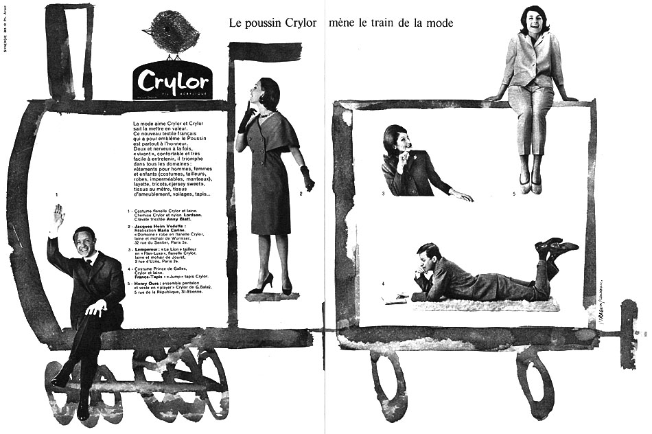 Publicit� Crylor 1960
