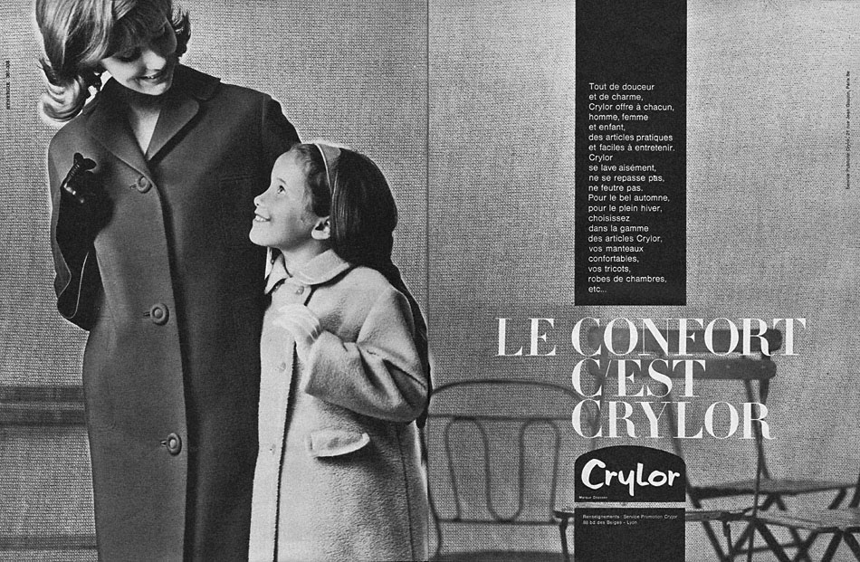 Publicit� Crylor 1963