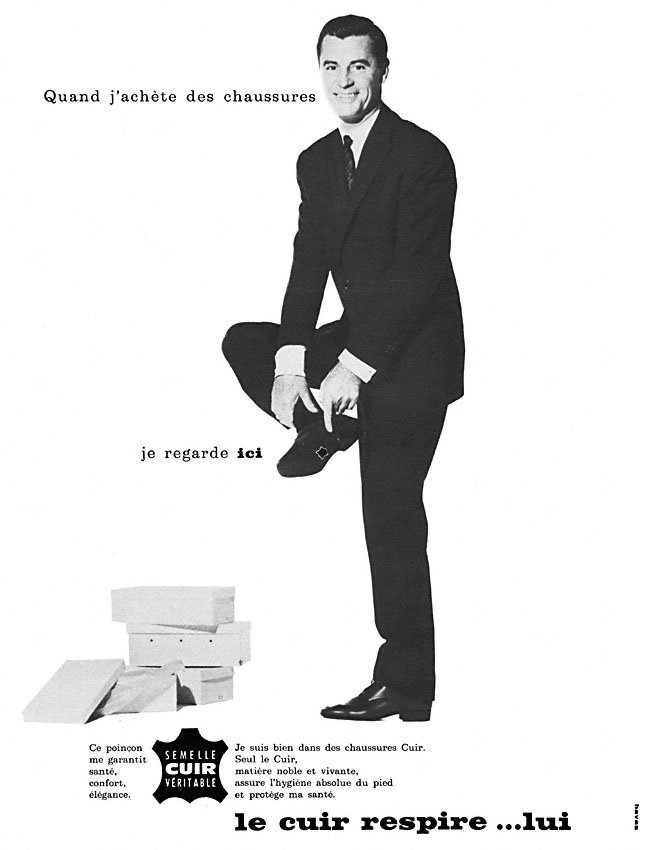 Publicit� Cuir 1963