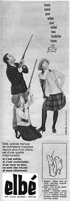 Publicit� Elb� 1961