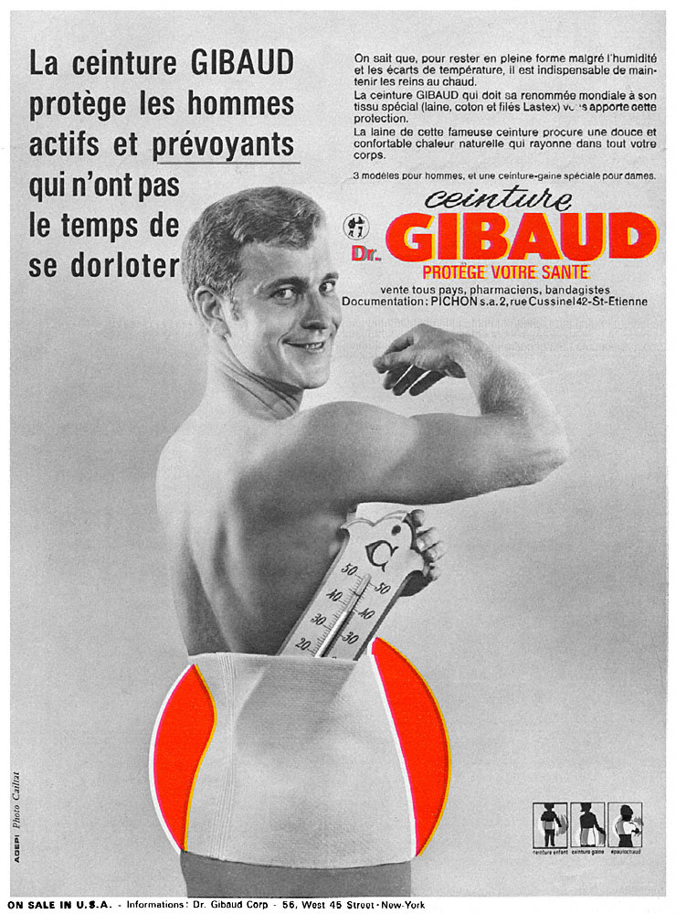 Publicit� Gibaud 1968