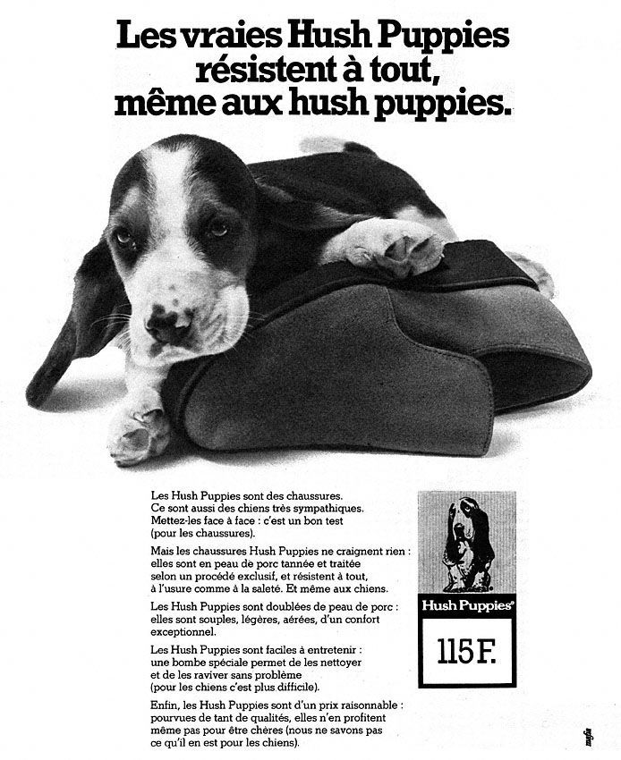 Marque Hush Puppies 1974