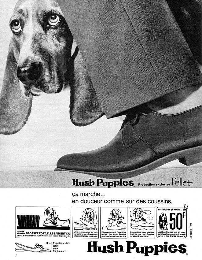 Marque Hush Puppies 1965