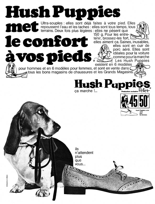 Marque Hush Puppies 1967