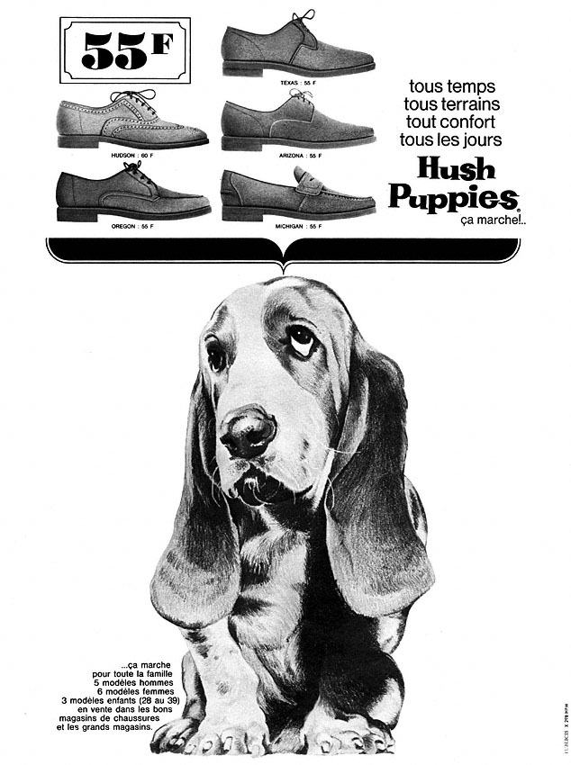 Marque Hush Puppies 1968