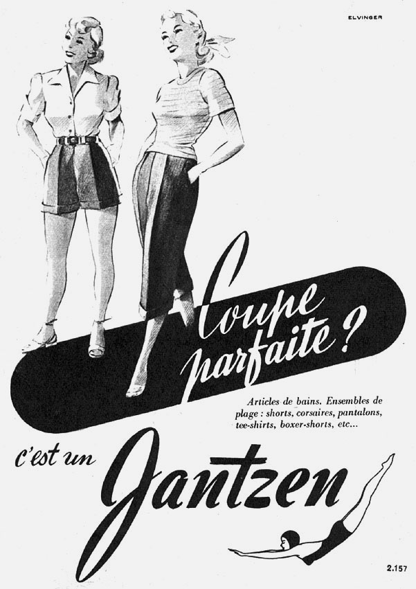 Publicit� Jantzen 1950