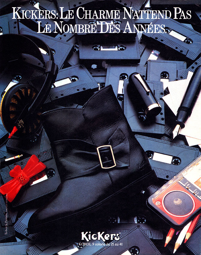 Publicit� Kickers 1985