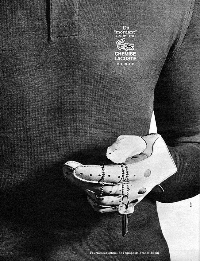 Marque Lacoste 1965