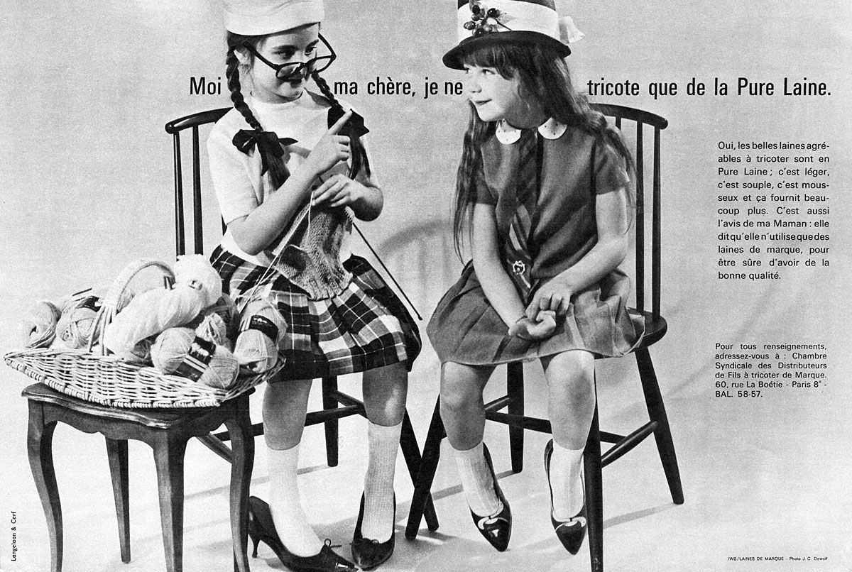 Publicit� Laine 1963