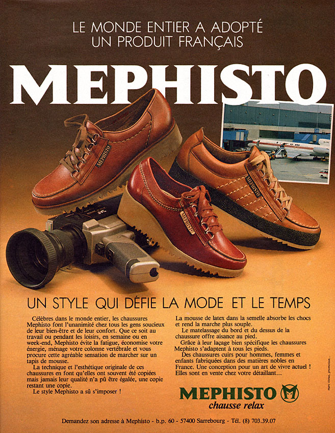 Publicit� Mephisto 1981