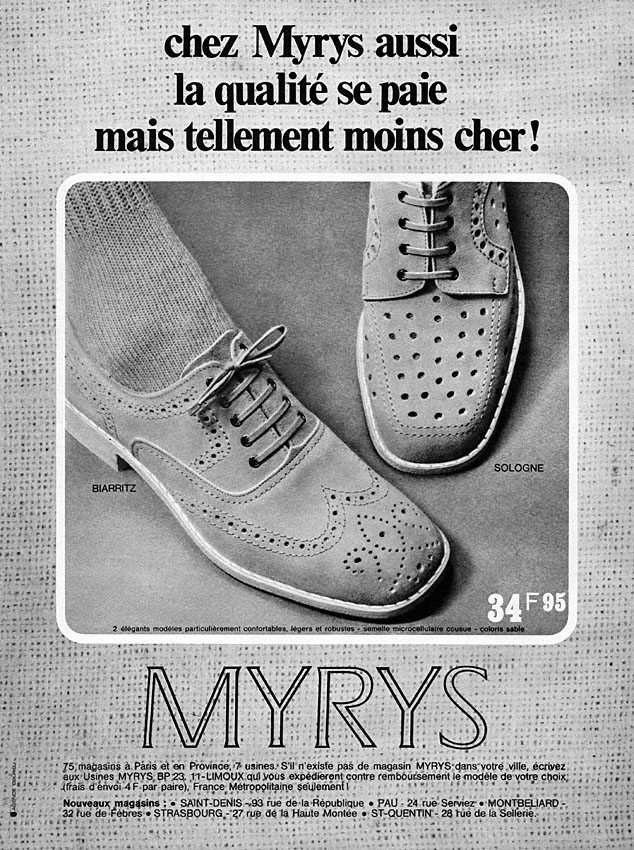 Marque Myrys 1968