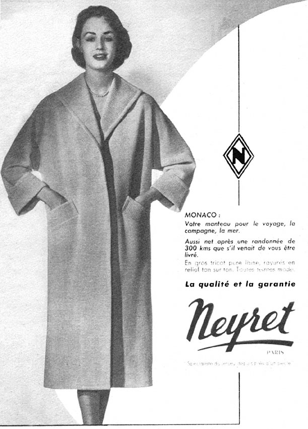 Publicit� Neyret 1955