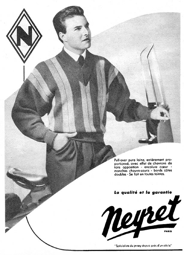 Publicit� Neyret 1955
