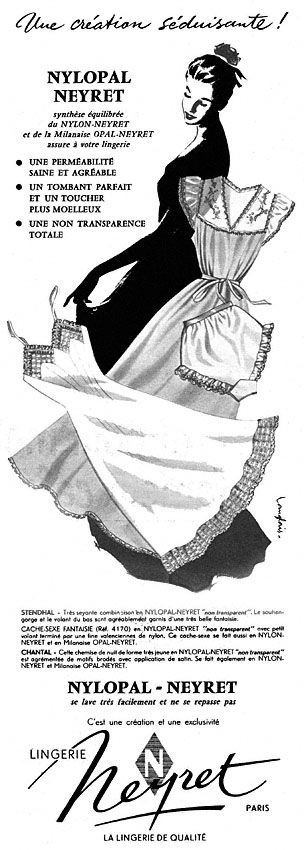 Publicit� Neyret 1956