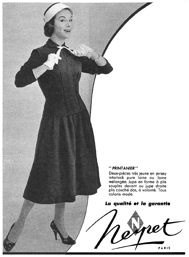 Publicit� Neyret 1957
