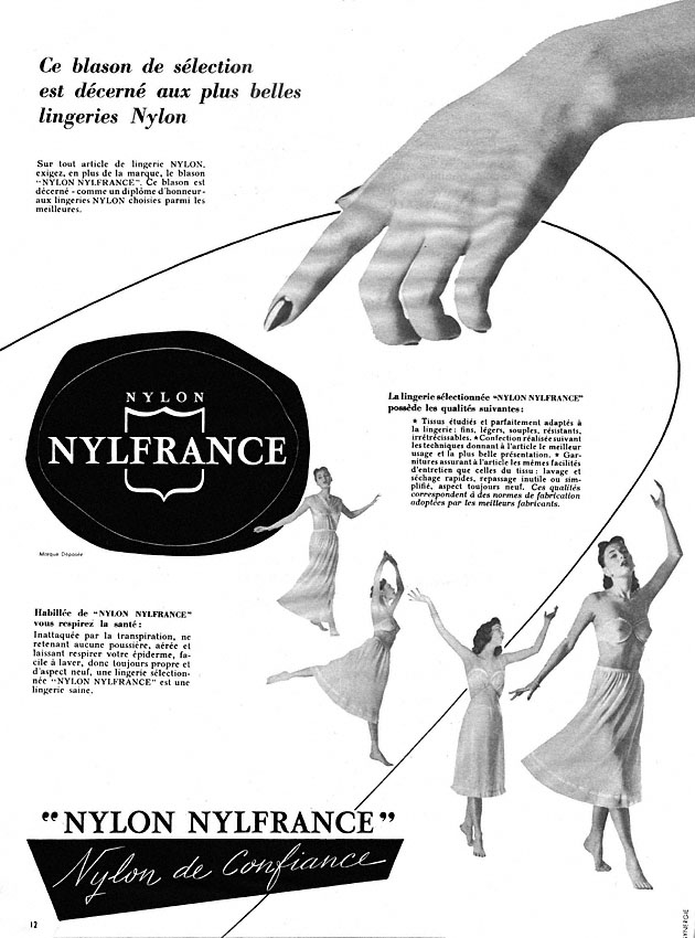 Marque Nylfrance 1953
