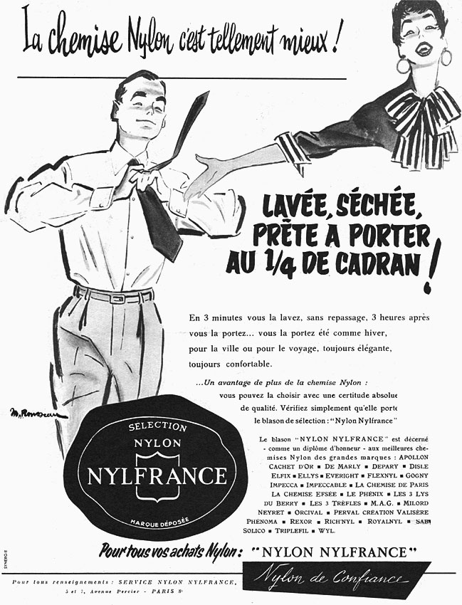 Marque Nylfrance 1954
