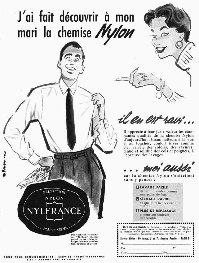 Marque Nylfrance 1954
