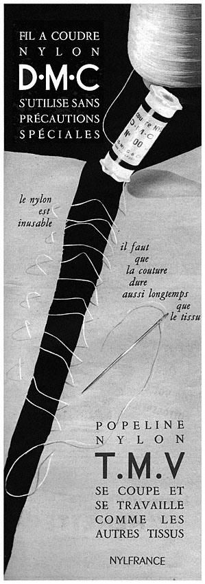 Publicit� Nylfrance 1955