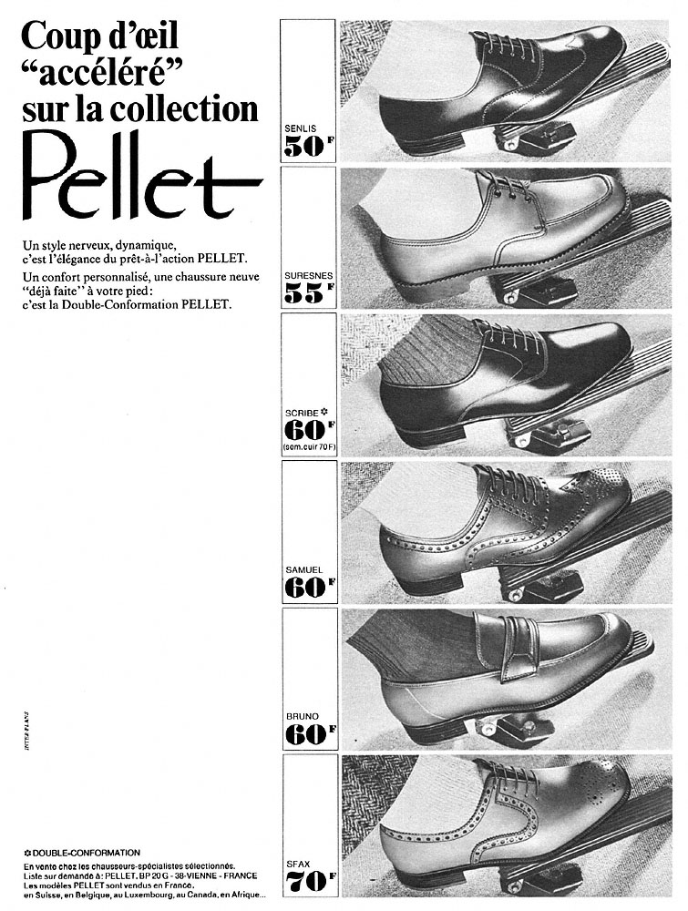 Publicit� Pellet 1967