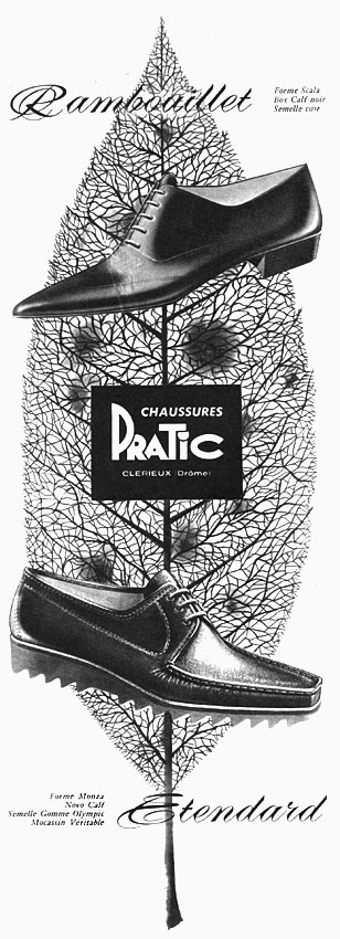 Publicit� Pratic 1960