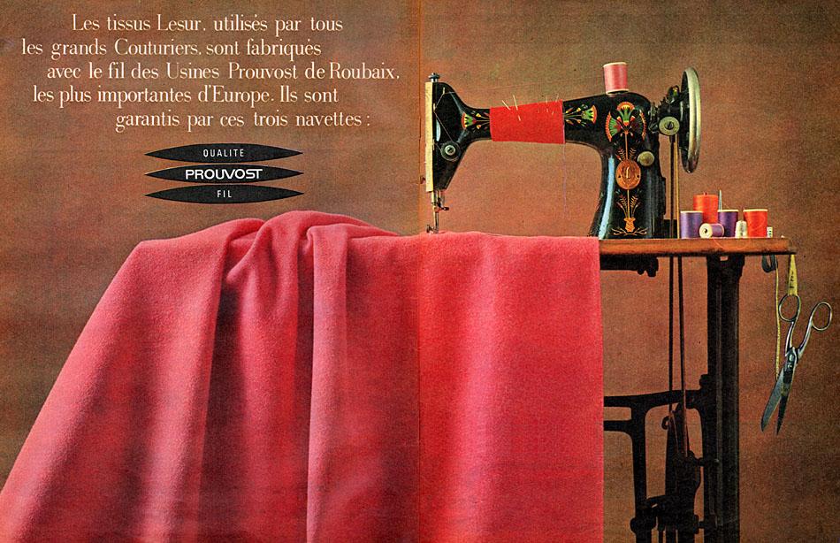 Publicit� Prouvost 1961