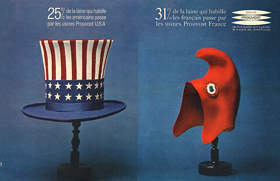 Publicit� Prouvost 1963