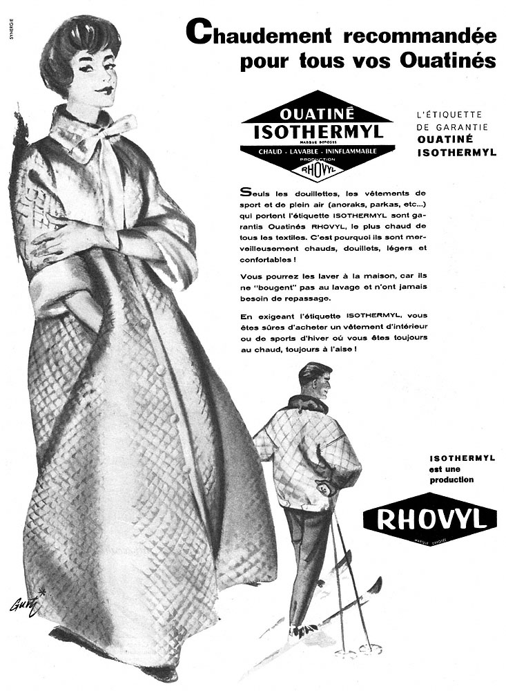 Marque Rhovyl 1958