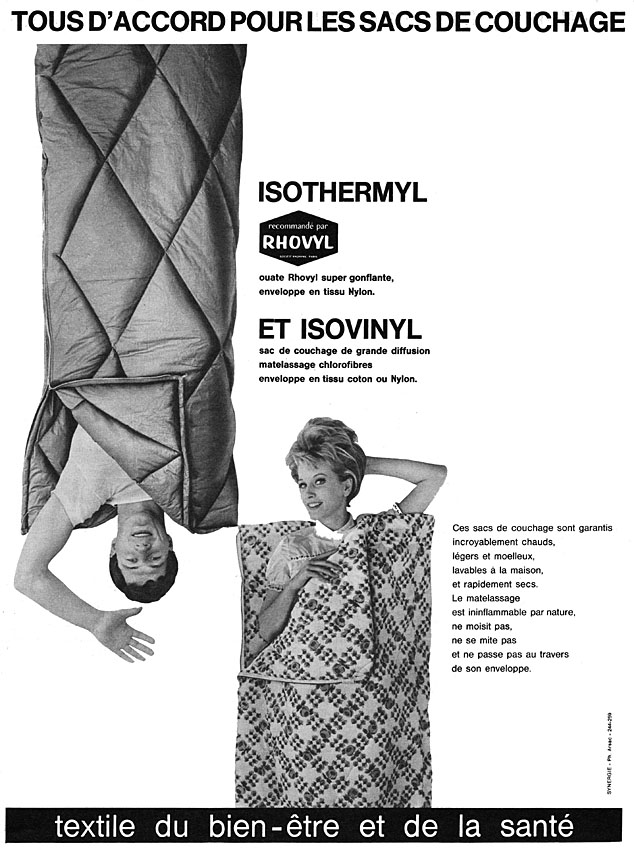Publicit� Rhovyl 1962