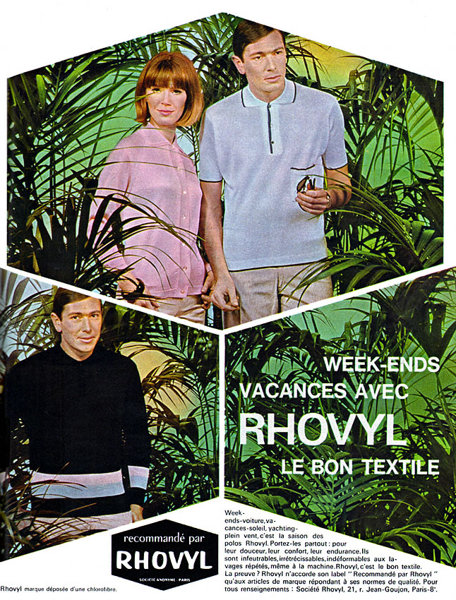 Publicit� Rhovyl 1964