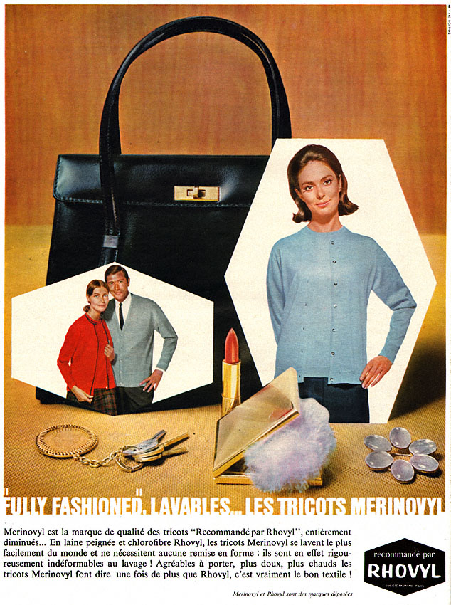 Publicit� Rhovyl 1964