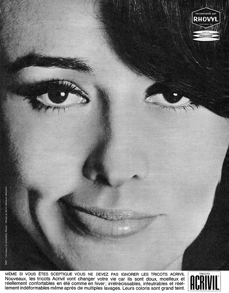 Publicit� Rhovyl 1964