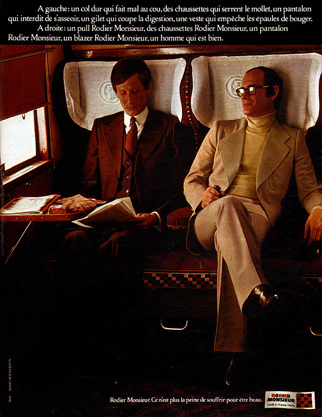 Publicit� Rodier 1972