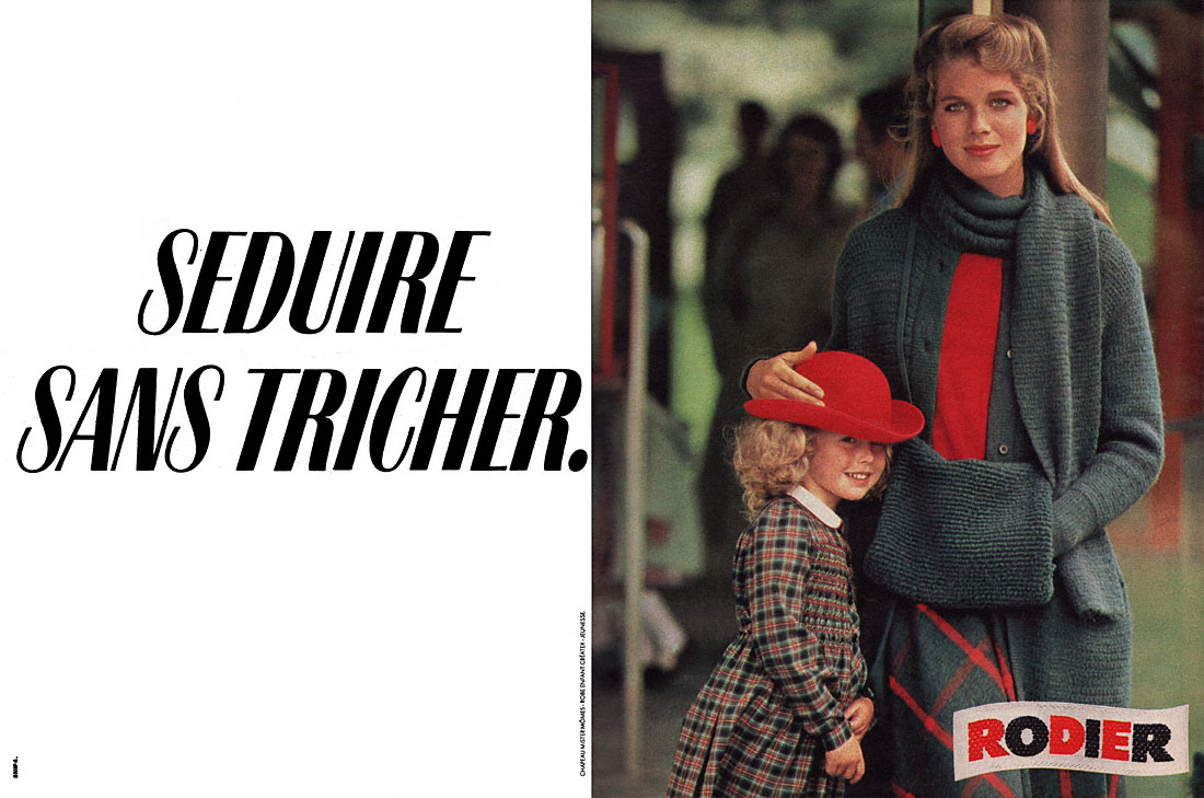 Publicit� Rodier 1980