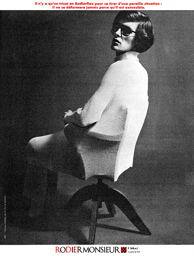 Publicit� Rodier 1966