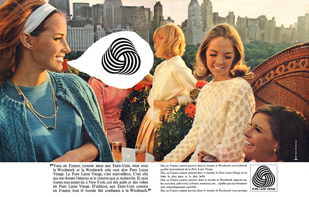 Marque Woolmark 1965