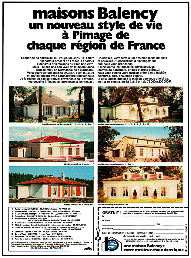 Marque Balency 1971