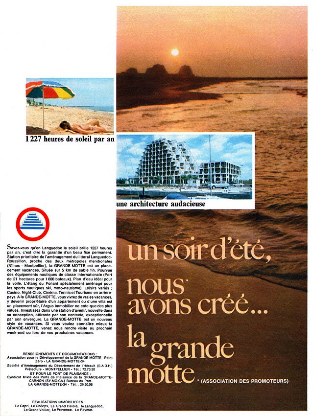 Publicit� Immo Mer 1969