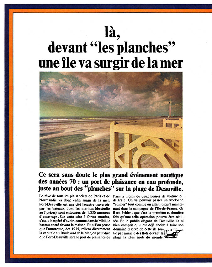 Publicit� Immo Mer 1972