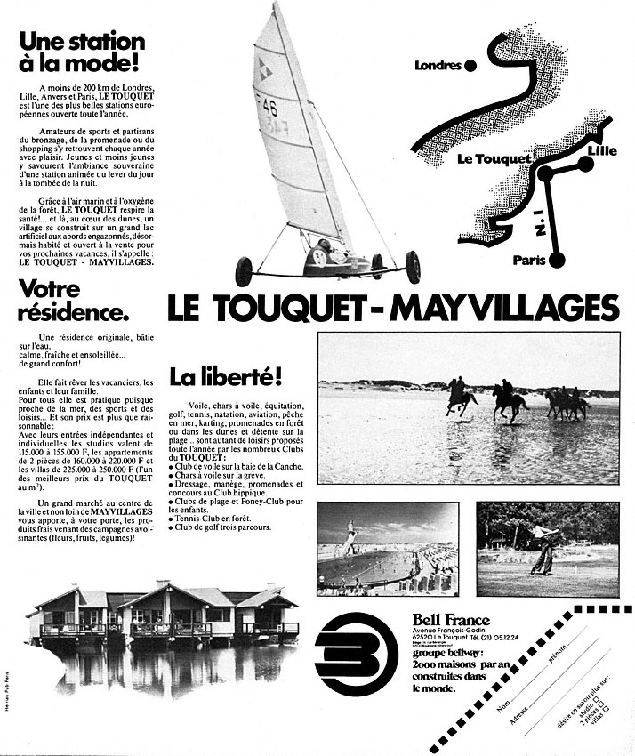 Publicit� Immo Mer 1976