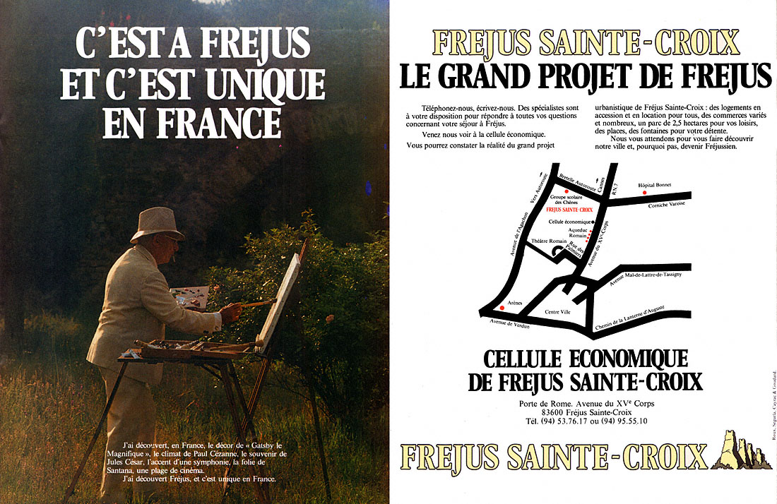 Publicit� Immo Mer 1982