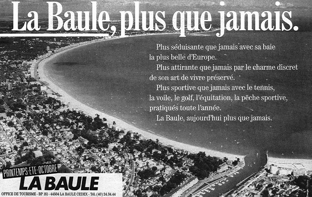 Publicit� Immo Mer 1985