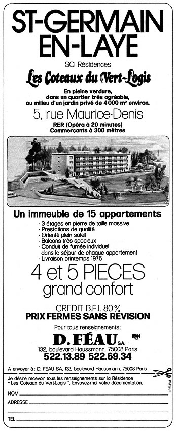 Marque Immo Paris 1975